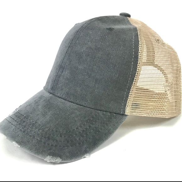 Hubby Wifey Custom Distressed Trucker Hat - Picture 2 of 3